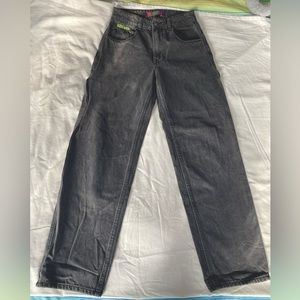 Empyre Black Jeans, Straight Leg